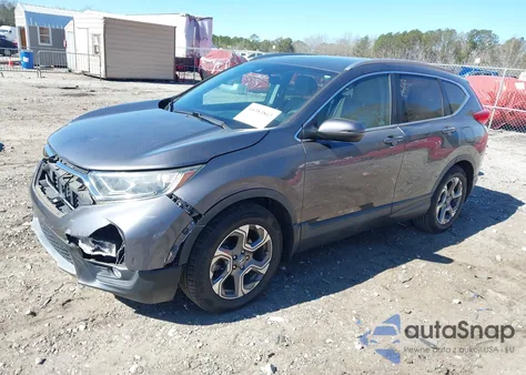 2018 Honda Cr-V Ex из США, поврежденный, VIN 5J6RW1H59JA014092